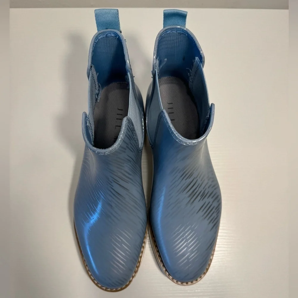 Cougar‎ x Jill Malek Baby Blue Rainboots NIB Sz 9